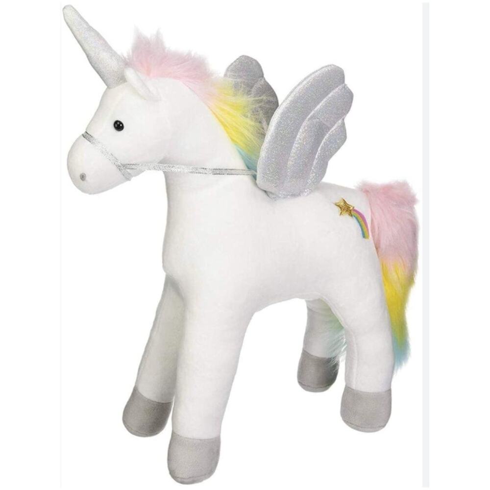 Huge 20" Gund My Magical Light & Sound Unicorn 4059108 WORKS